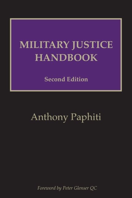 Cover for BG Anthony Paphiti · Military Justice Handbook (Paperback Bog) (2021)
