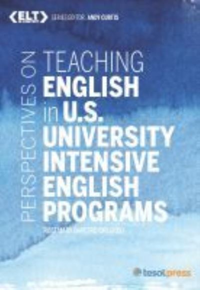 Cover for Rosemary DePetro Orlando · Perspectives on English in U.S. University Intensive English Programs - ELT in Context (Paperback Book) (2016)