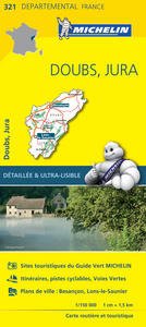 Cover for Michelin · Doubs, Jura - Michelin Local Map 321: Map (Kort) (2021)