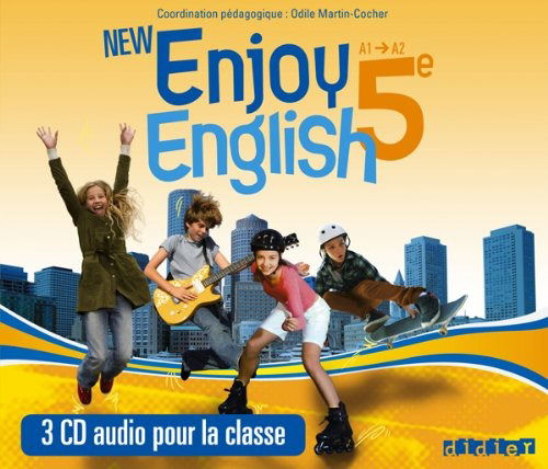 Cover for NEW ENJOY ENGLISH 5e · 3 CD Audio Pour La Classe (CD)