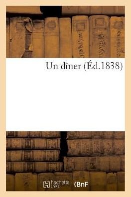 Cover for France · Un Diner (Paperback Book) (2018)