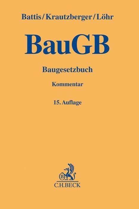 Cover for Ulrich Battis · Baugesetzbuch (Hardcover Book) (2021)