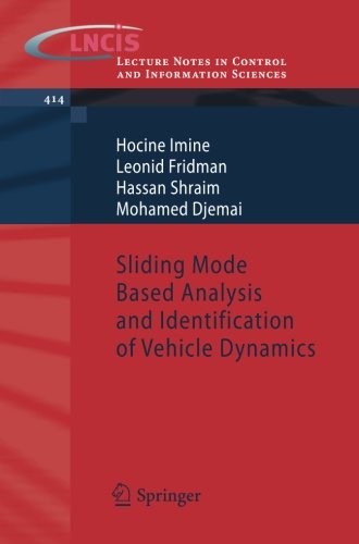 Cover for Hocine Imine · Sliding Mode Based Analysis and Identification of Vehicle Dynamics - Lecture Notes in Control and Information Sciences (Paperback Book) [2011 edition] (2011)