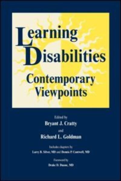 Cover for Brian J. Cratty · Learning Disabilities: Contemporary Viewpoints (Paperback Book) (1996)