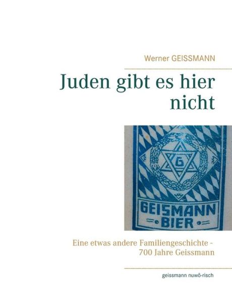 Cover for Geissmann · Juden gibt es hier nicht (Book) (2019)