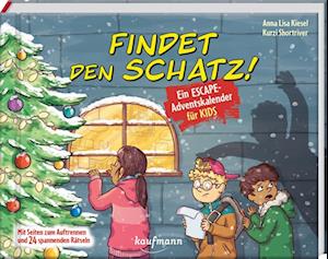 Cover for Anna Lisa Kiesel · Findet den Schatz! - Ein Escape-Adventskalender für Kids (Book) (2024)