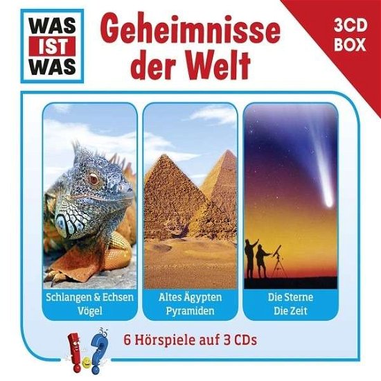 Was Ist Was 3-cd Hörspielbox Vol.3-geheimnisse - Was Ist Was - Musik - SAMMEL-LABEL - 9783788670238 - 5. September 2014