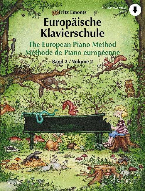 Cover for Fritz Emonts · The European Piano Method (Partituren) (2023)