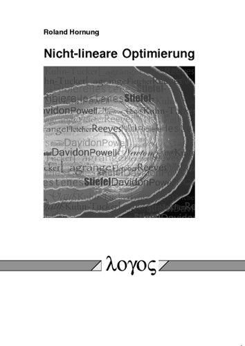 Cover for Roland Hornung · Nicht-lineare Optimierung (Paperback Book) [German edition] (2010)