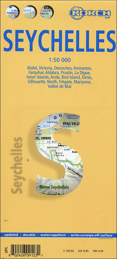 Cover for Borch GmbH · Borch Country Map: Seychelles (Bok) (2020)