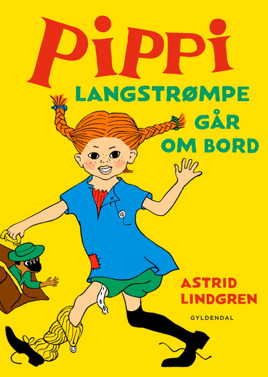 Cover for Astrid Lindgren · Astrid Lindgren: Pippi Langstrømpe går om bord (Inbunden Bok) [7:e utgåva] (2020)