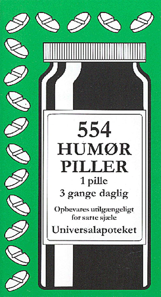 554 humørpiller - Jacob Wisby - Books - Mikro - 9788770461238 - December 21, 1998