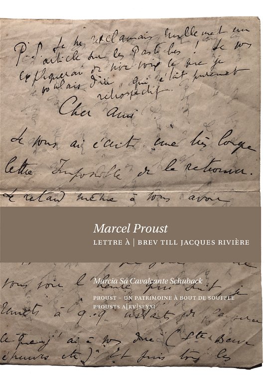Cover for Marcel Proust · Lettre à - Brev till Jacques Rivière (Bog) (2024)