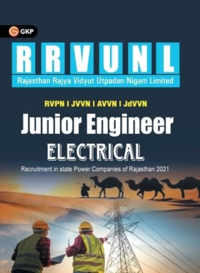 Cover for G K Publications (P) Ltd · Rajasthan Rvunl 2021 Junior Engineer Electrical (Pocketbok) (2021)