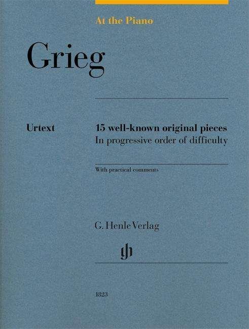 At The Piano - Grieg - Grieg - Livres - SCHOTT & CO - 9790201818238 - 6 avril 2018