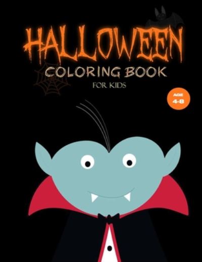 Cover for Halloween Activity Books · Halloween coloring book for kids age 4-8 (Paperback Book) (2020)