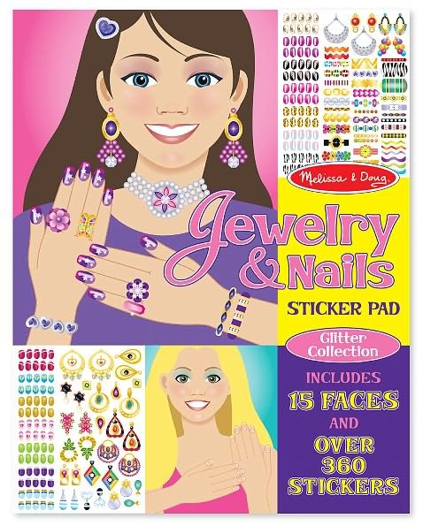 Cover for Jewelry &amp; Nails Sticker Pad (Book) (2012)