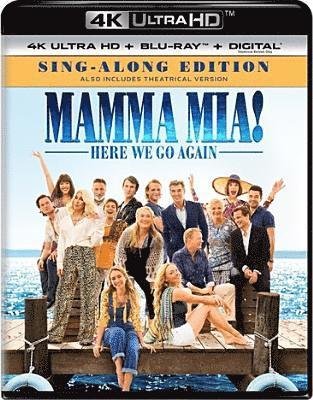 Cover for Mamma Mia: Here We Go Again · Mamma Mia! Here We Go Again 4K (Sing-Along Edition) (USA Import) (Blu-ray) [Sing-along edition] (2018)