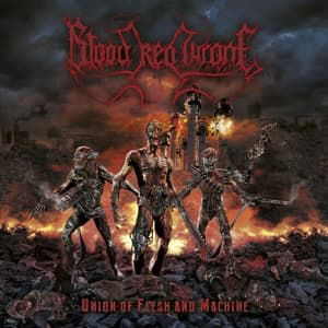 Cover for Blood Red Throne · Union Of Flesh And Machine (CD) (2016)