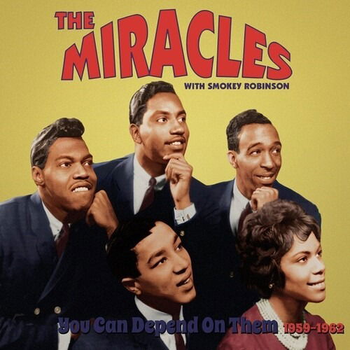 Cover for Miracles &amp; Smokey Robinson · You Can Depend On Them 1959-1962 (LP) (2024)