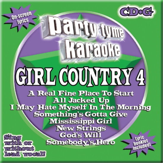 Party Tyme Karaoke-girl Country 4 - Party Tyme Karaoke - Music -  - 0610017164239 - 