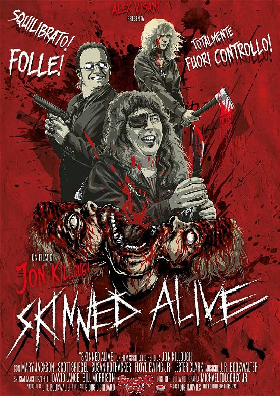 Cover for Skinned Alive (DVD) (2021)