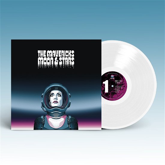 Cover for The Mavericks · Moon &amp; Stars (LP) [Limited Lunar White Vinyl edition] (2024)
