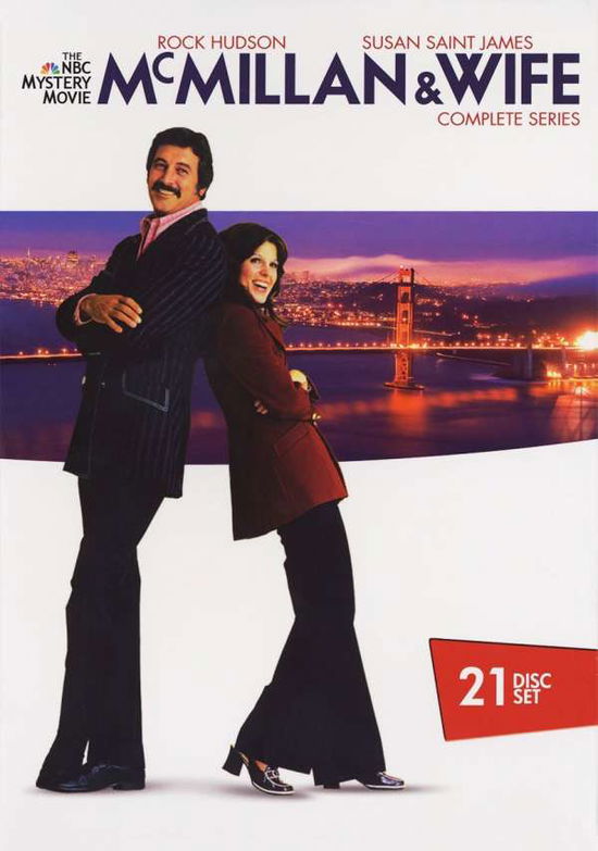 Cover for McMILLAN &amp; WIFE · Complete Series (21dvd) Ve-5555 (DVD) [Box set] (2021)