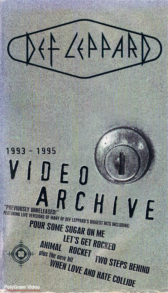 Cover for Def Leppard · Video Archive 1993 - 1995 (VHS) (1995)