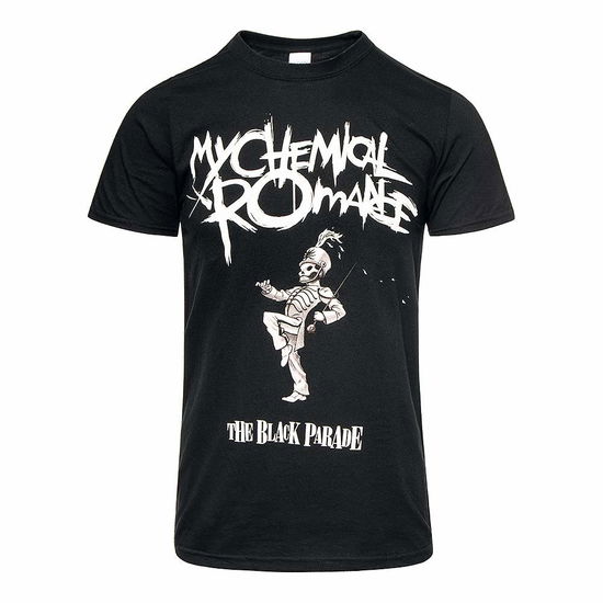 Blk Parade Cover Slim Tee - My Chemical Romance - Merchandise - WARNER BROS. LABEL - 0809736012239 - 