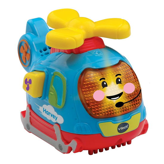 Vtech Toet Toet Auto'S - Harvey Helikopter - Vtech - Produtos - VTECH - 3417765168239 -