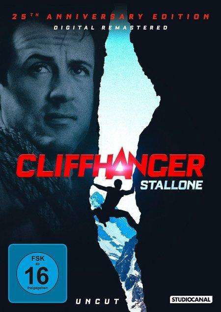 Cover for Cliffhanger - 25th Anniversary Edition - Digital Remastered - Uncut (DVD) (2019)