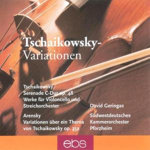 Cover for Tchaikovsky / Arensky / Geringas · Serenade for String Orchestra / Variations (CD) (2005)