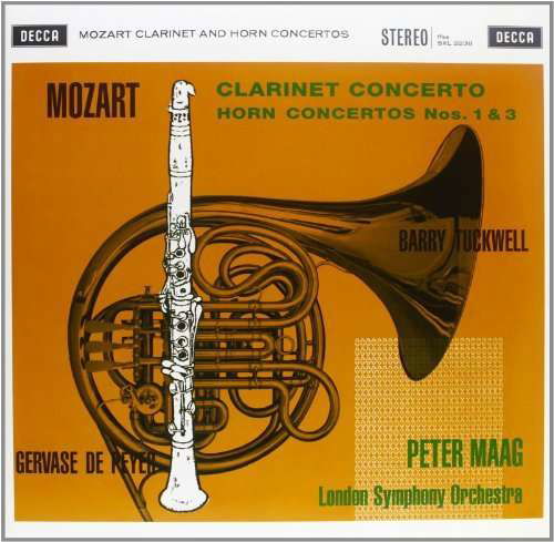 Cover for Wolfgang Amadeus Mozart · Clarinet Concerto (LP) [180 gram edition] (1998)