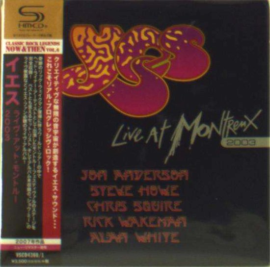 Cover for Yes · Live at Montreux 2003 (CD) [Japan Import edition] (2016)