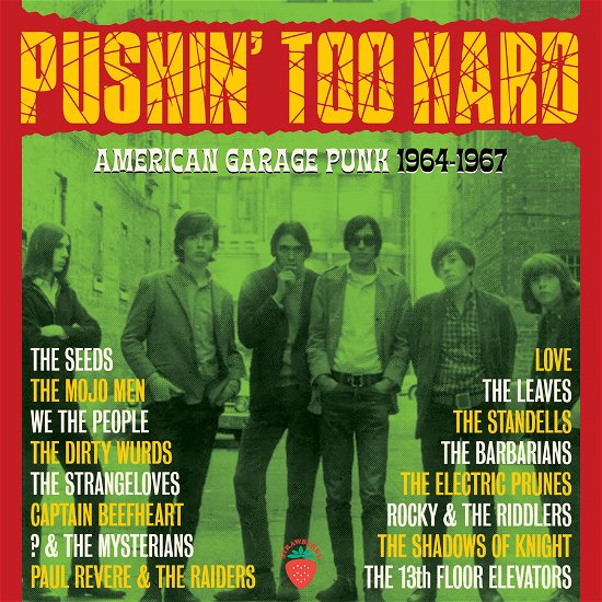 Cover for Pushin' Too Hard (American Garage Punk 1964-67) (CD) (2024)