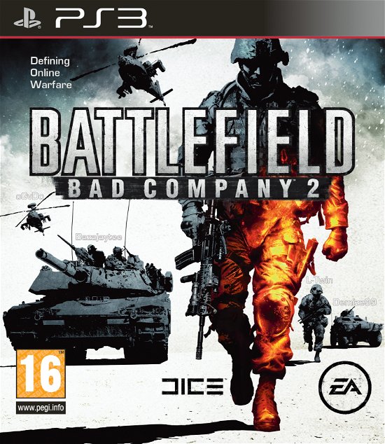 Cover for Spil-playstation 3 · Battlefield: Bad Company 2 Platinium (PS3) (2010)