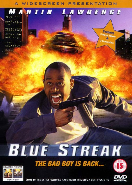 Cover for Martin Lawrence · Blue Streak[1999] (DVD) (1901)