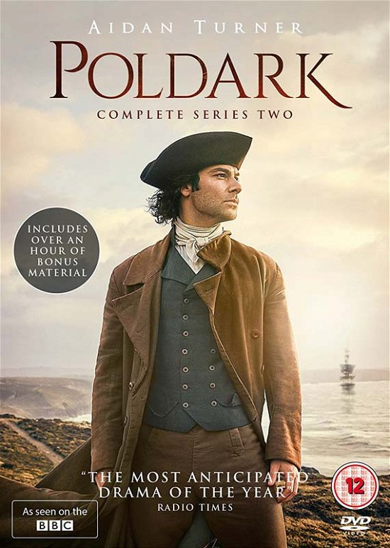 Cover for Poldark Complete Series Two Dv · Poldark Series 2 (DVD) (2016)