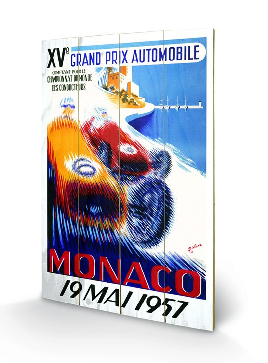 Cover for Monaco · Monaco - 6 (Stampa Su Legno 59X40Cm) (MERCH)