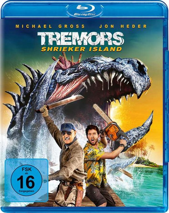 Cover for Gross Michael - Heder Jon · Tremors - Shrieker Island (Blu-ray) (2024)