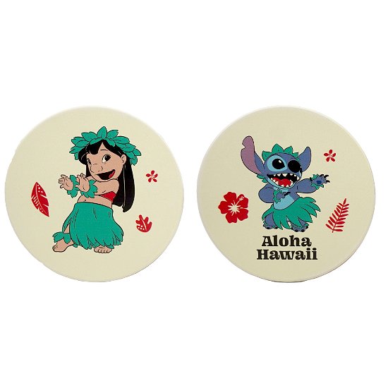 Cover for Disney: Half Moon Bay · Lilo &amp; Stitch (Coasters Set Of 2 Ceramic Boxed / Set 2 Sottobicchieri Ceramica) (MERCH)
