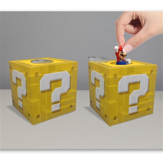 Nintendo Super Mario Question Block Maze Safe - Paladone - Produtos - Paladone - 5055964714239 - 14 de maio de 2019