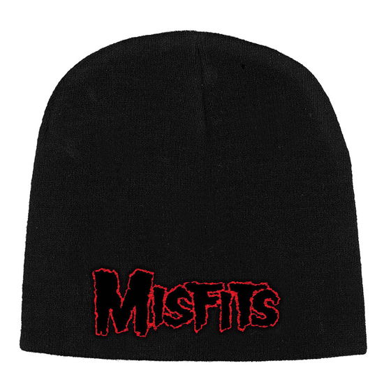 Cover for Misfits · Misfits Unisex Beanie Hat: Red Logo (TØJ) [Black - Unisex edition]