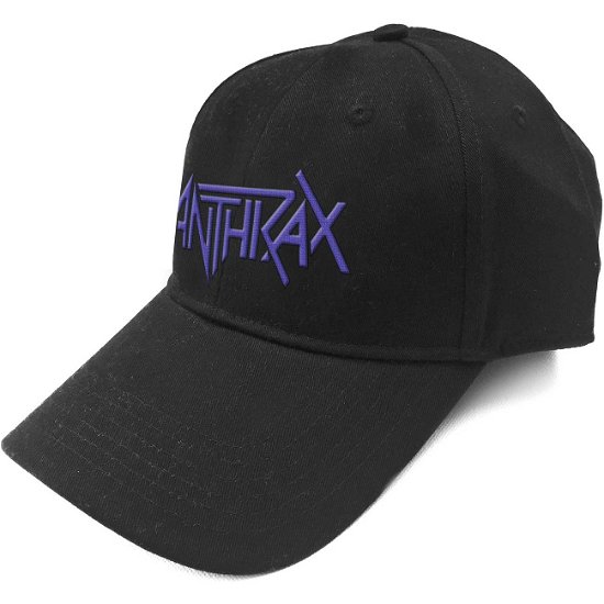Anthrax Unisex Baseball Cap: Logo - Anthrax - Fanituote -  - 5056170662239 - 