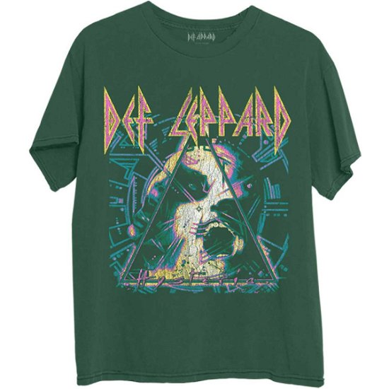 Cover for Def Leppard · Def Leppard Unisex T-Shirt: Hysteria Album Art (T-shirt) [size M]