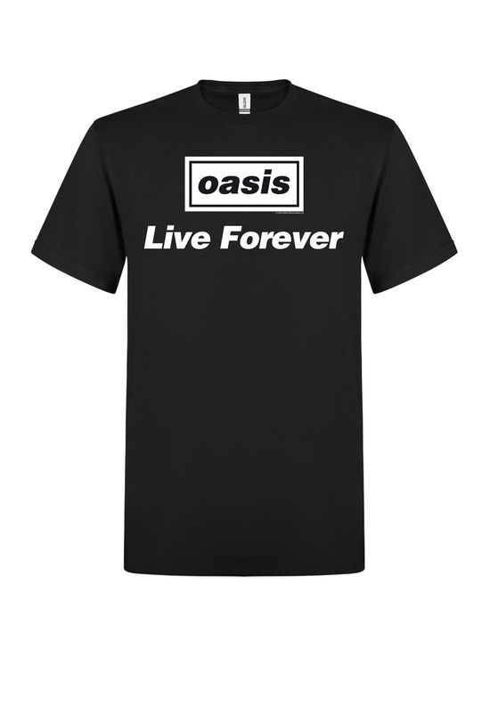 Cover for Oasis · Live Forever (T-shirt) [size XL] (2025)