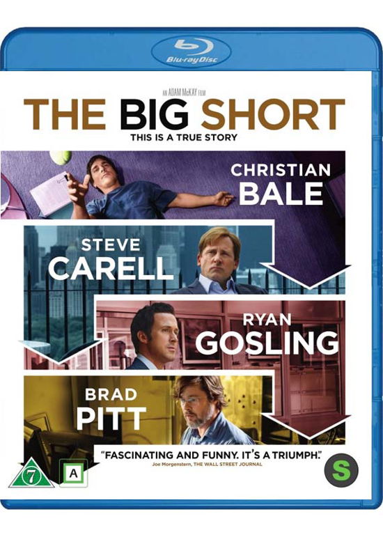 Cover for Christian Bale / Steve Carell / Ryan Gosling / Brad Pitt · The Big Short (Blu-Ray) (2016)