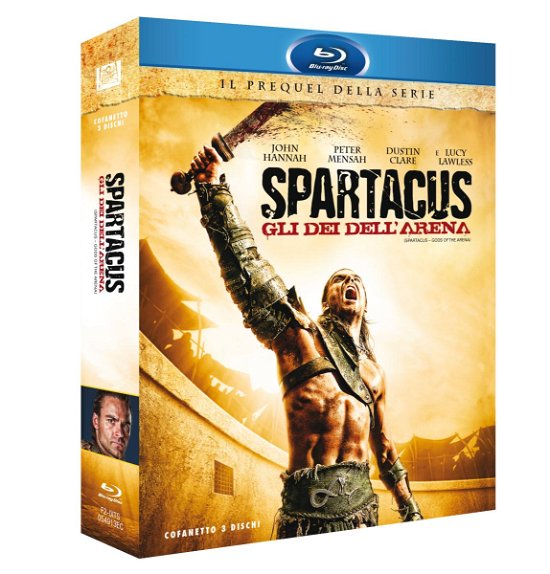 Cover for Spartacus · Gli Dei Dell'Arena - Prequel (Blu-ray)
