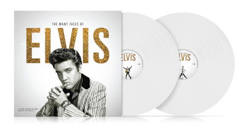 Cover for Elvis Presley · The Many Faces Of Elvis (White Vinyl) (LP) (2025)